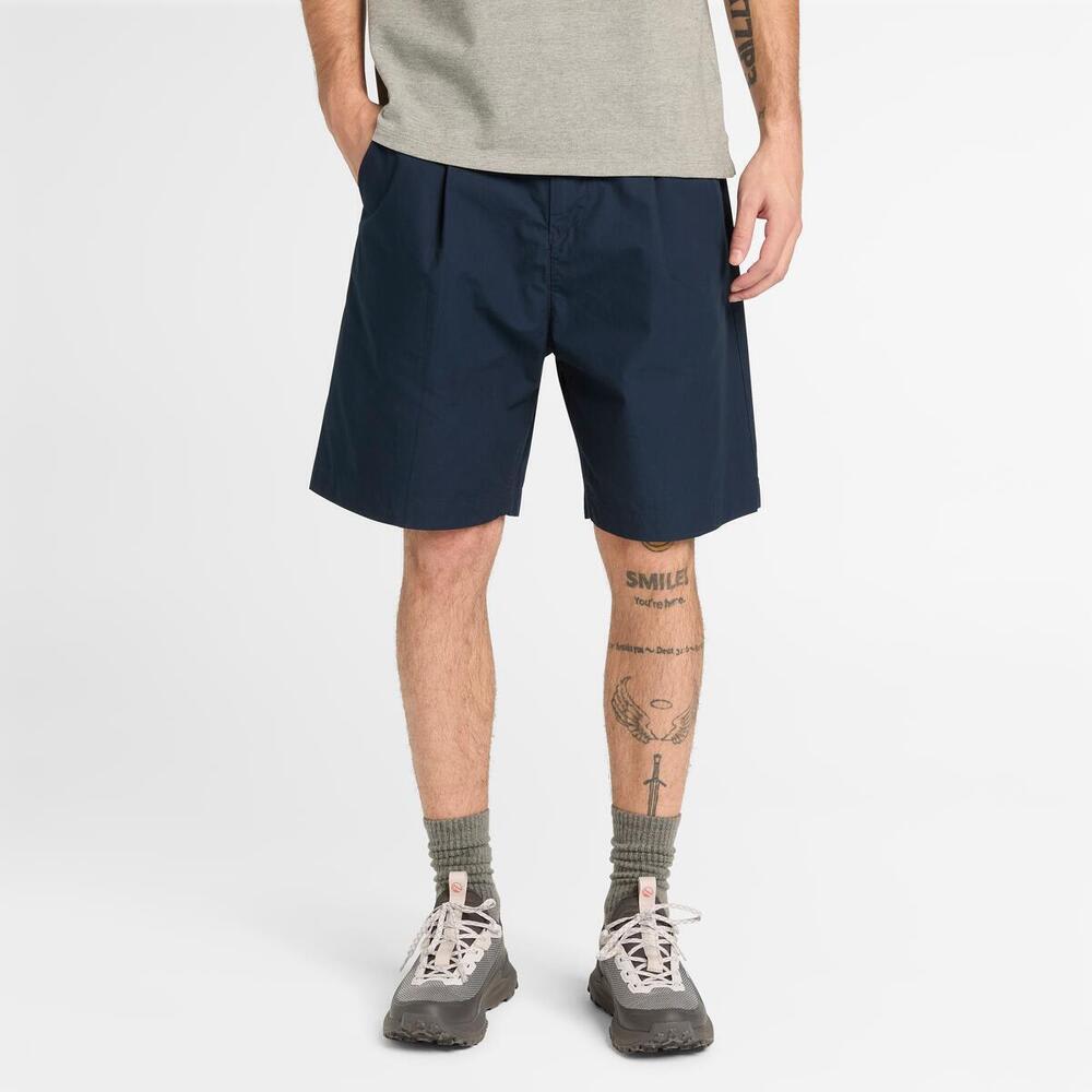 ポプリン プリーテッド チノ ショーツ メンズ image number 0