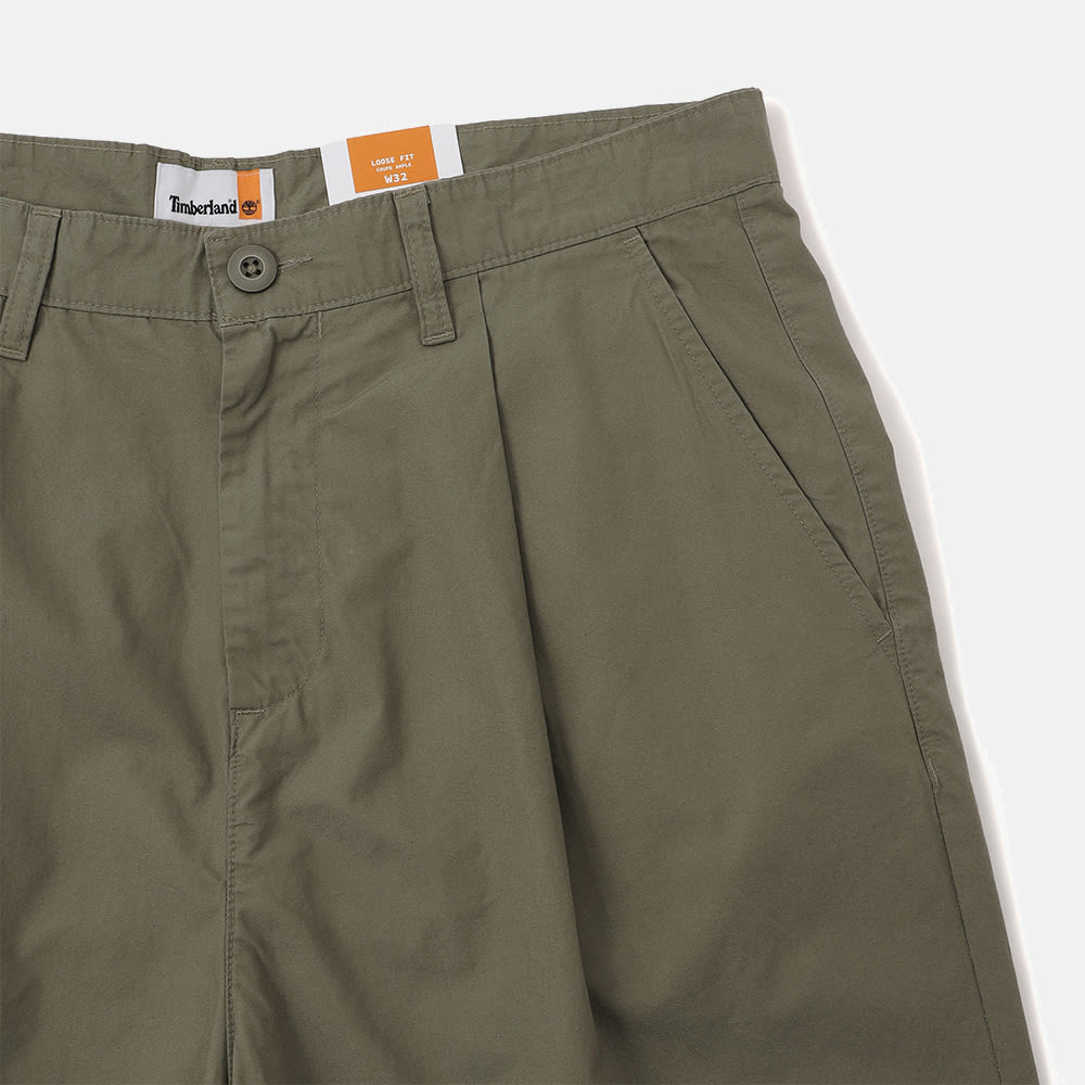 ポプリン プリーテッド チノ ショーツ メンズ image number 2