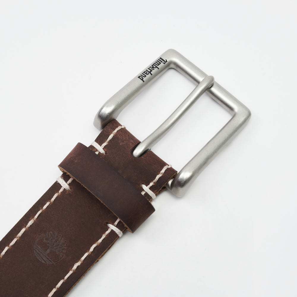 38㎜ ハンドステッチ レザー ベルト メンズ image number 1