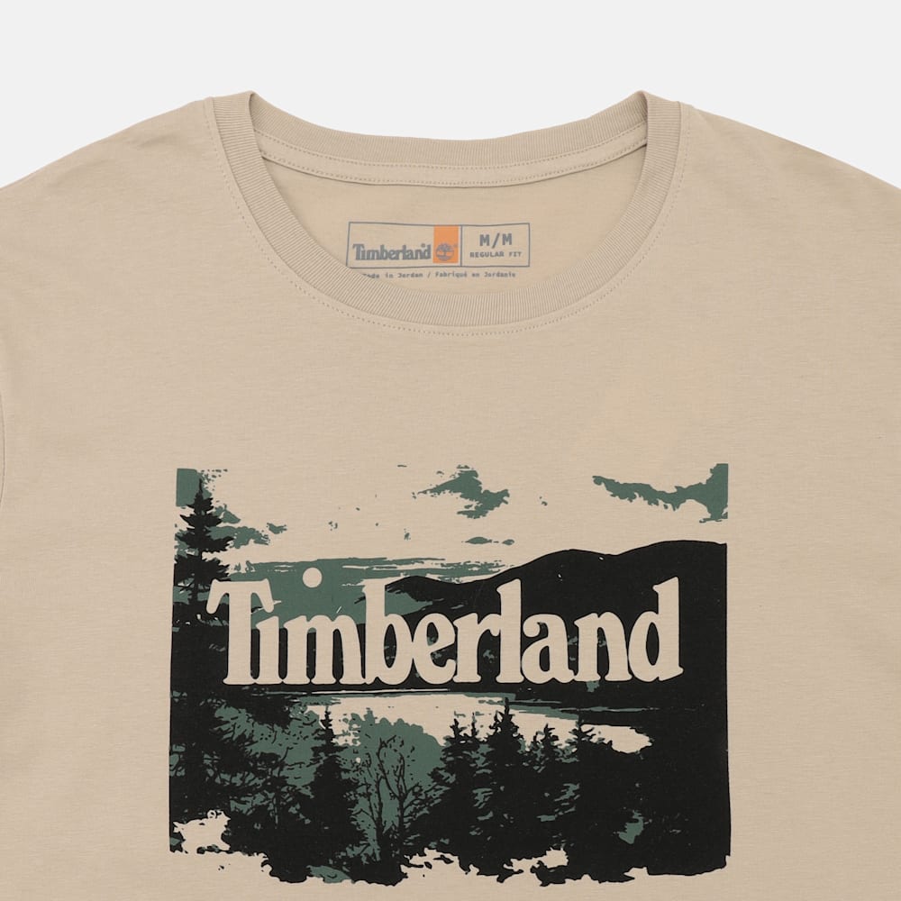 ランドスケープ グラフィック 半袖 Tシャツ メンズ image number 2