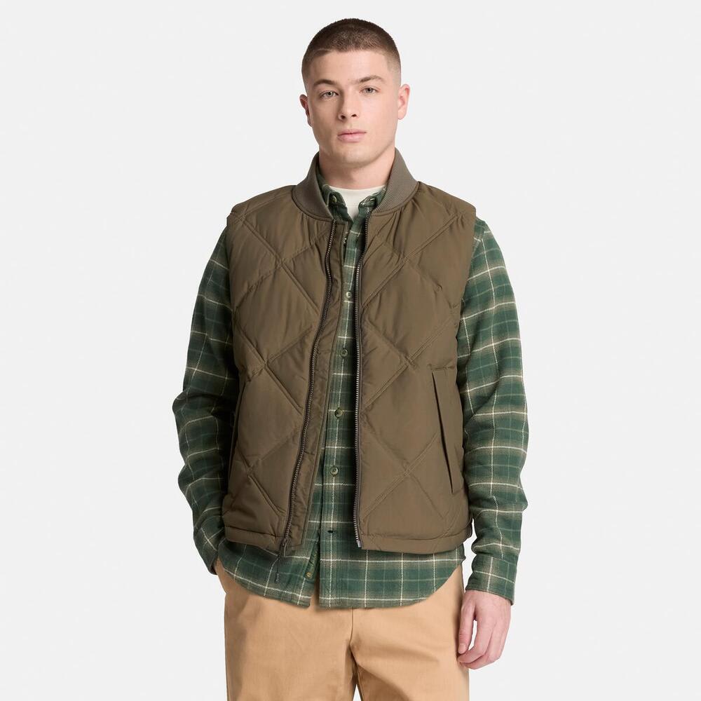 DWR ダウン パファ ベスト メンズ image number 1
