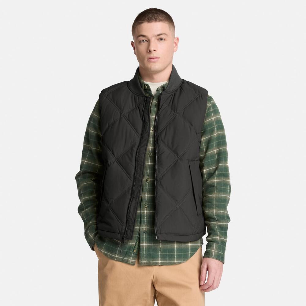 DWR ダウン パファ ベスト メンズ image number 1