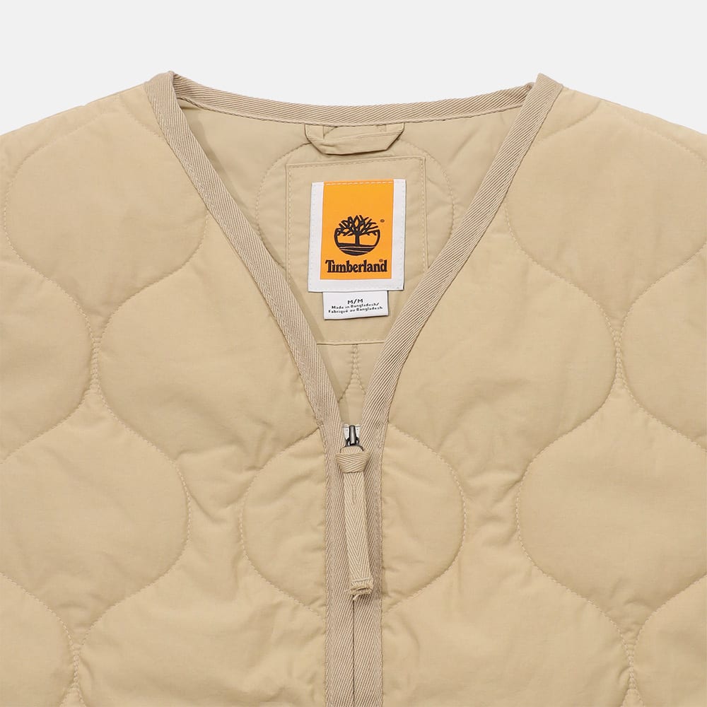 キルティング ベスト ユニセックス image number 3