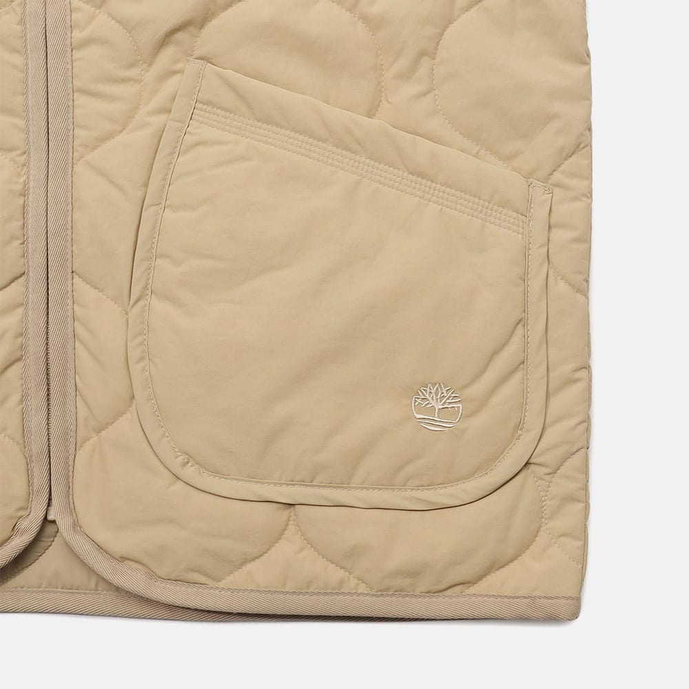 キルティング ベスト ユニセックス image number 5