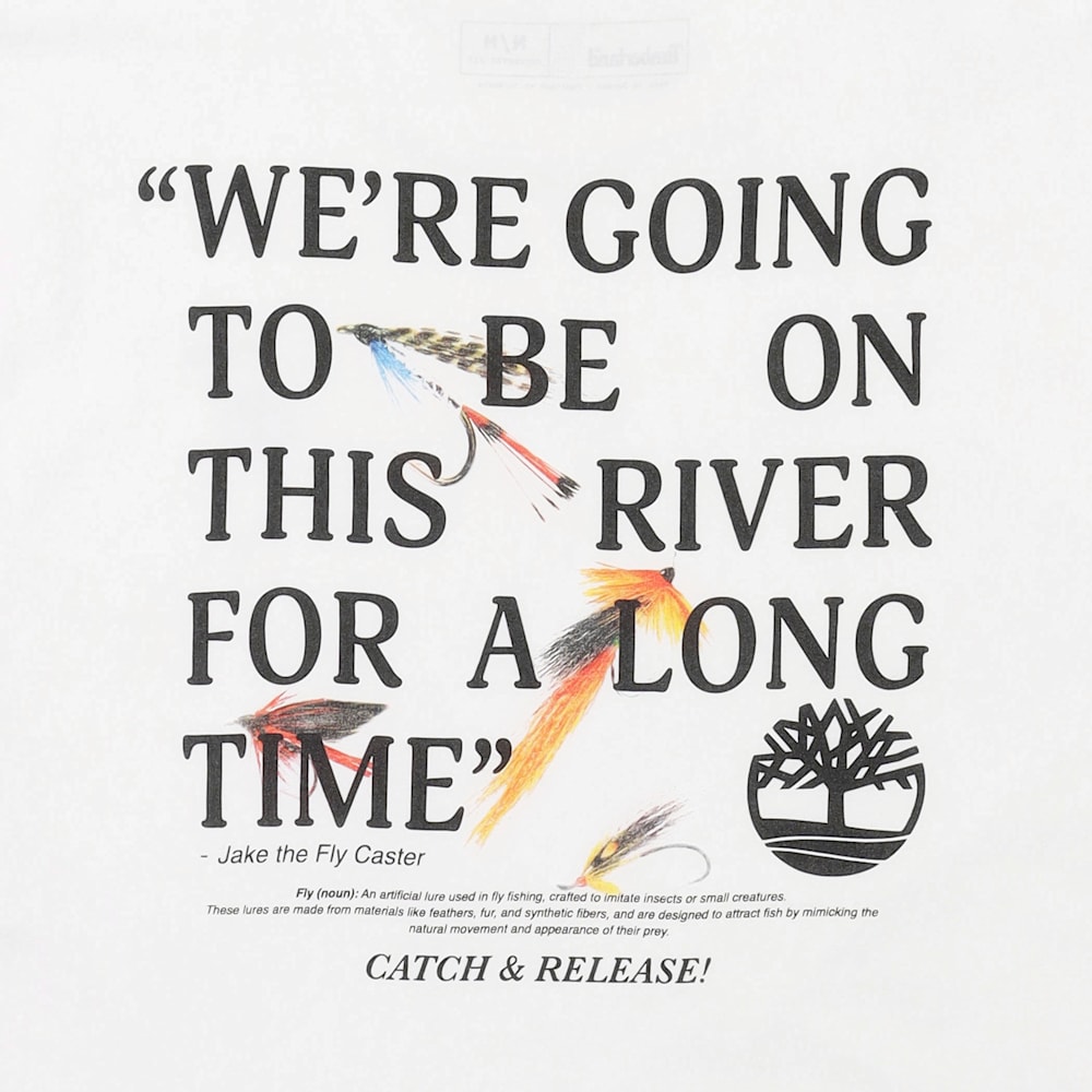 キャッチ＆リリース グラフィック 半袖 Tシャツ ユニセックス image number 6