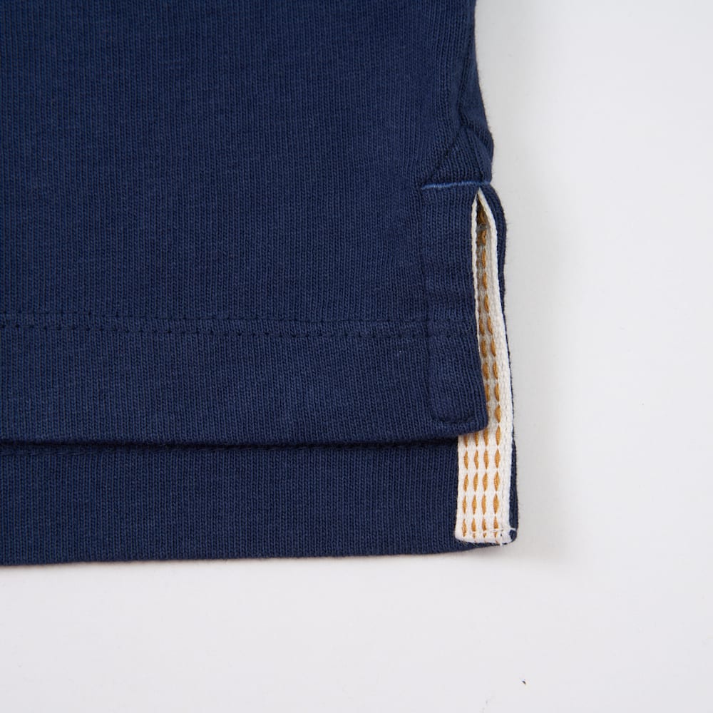 ストライプ ラグビー 長袖 ポロシャツ ユニセックス image number 6