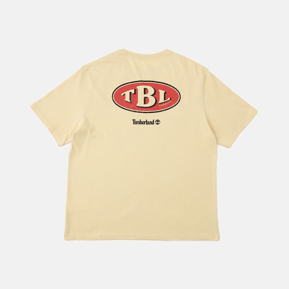 ガスステーション バック グラフィック 半袖 Tシャツ メンズ image number 1