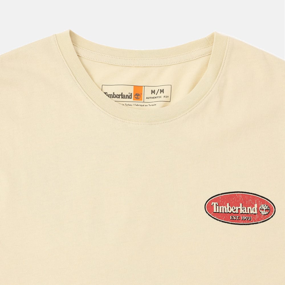 ガスステーション バック グラフィック 半袖 Tシャツ メンズ image number 2