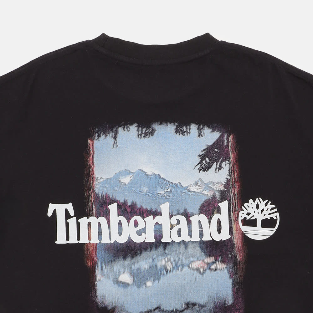 アウトドア フォト バック グラフィック 半袖 Tシャツ ユニセックス image number 3