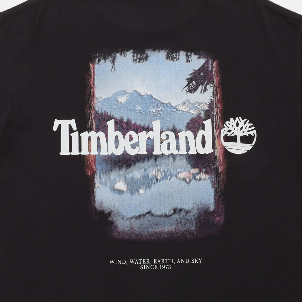 アウトドア フォト バック グラフィック 半袖 Tシャツ ユニセックス image number 6