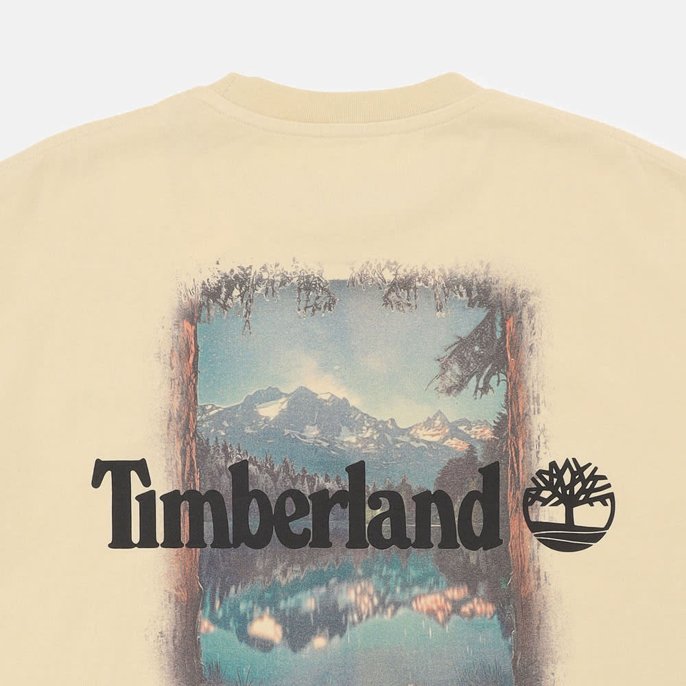 アウトドア フォト バック グラフィック 半袖 Tシャツ ユニセックス image number 3