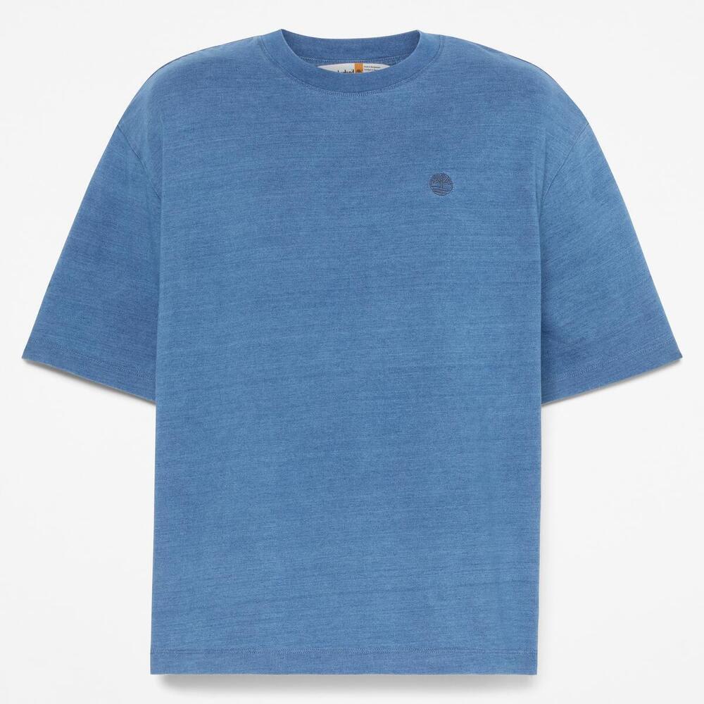 インディゴ 半袖 Tシャツ メンズ image number 0