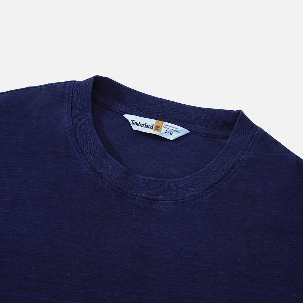 インディゴ 半袖 Tシャツ メンズ image number 2