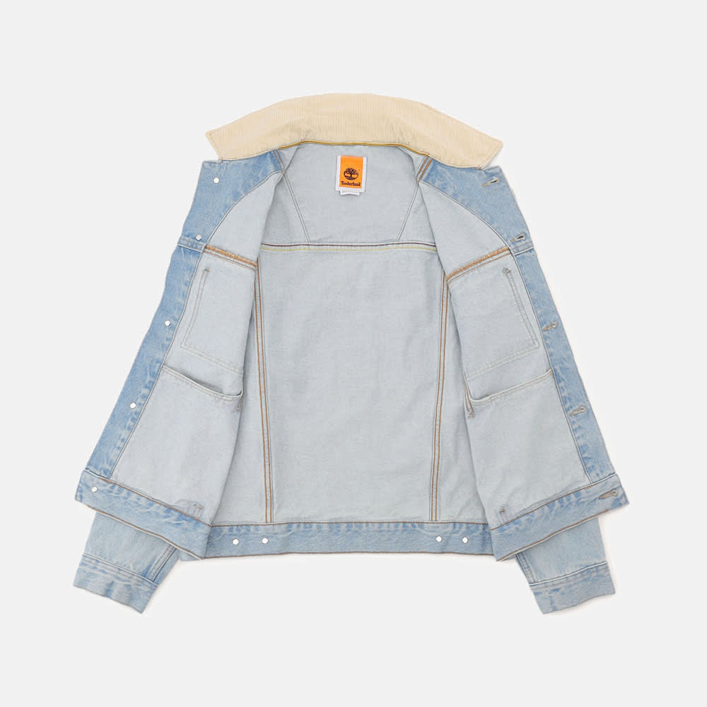 コーデュロイ カラード デニム ジャケット ユニセックス image number 2