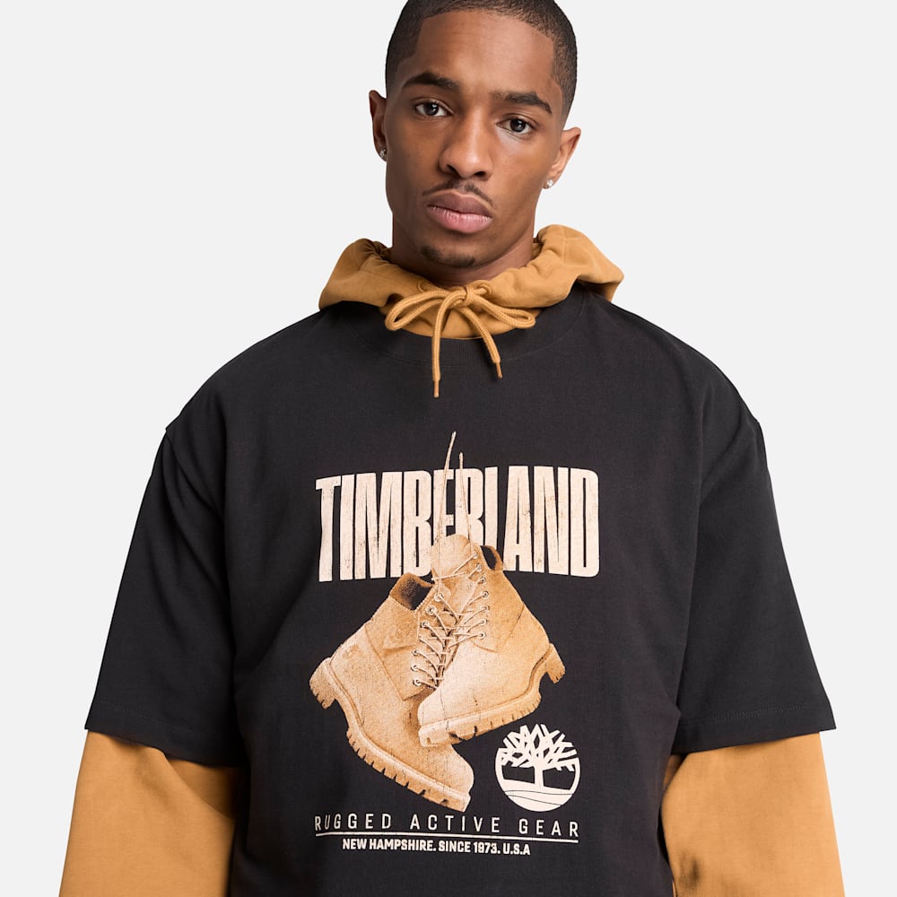 半袖 グラフィック Tシャツ メンズ image number 3