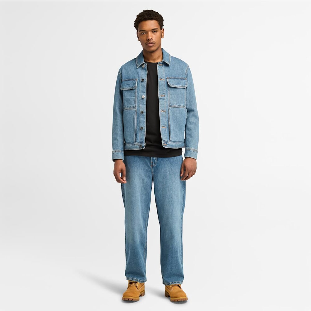 リフィプラ™ テクノロジー リラックス デニム メンズ image number 1