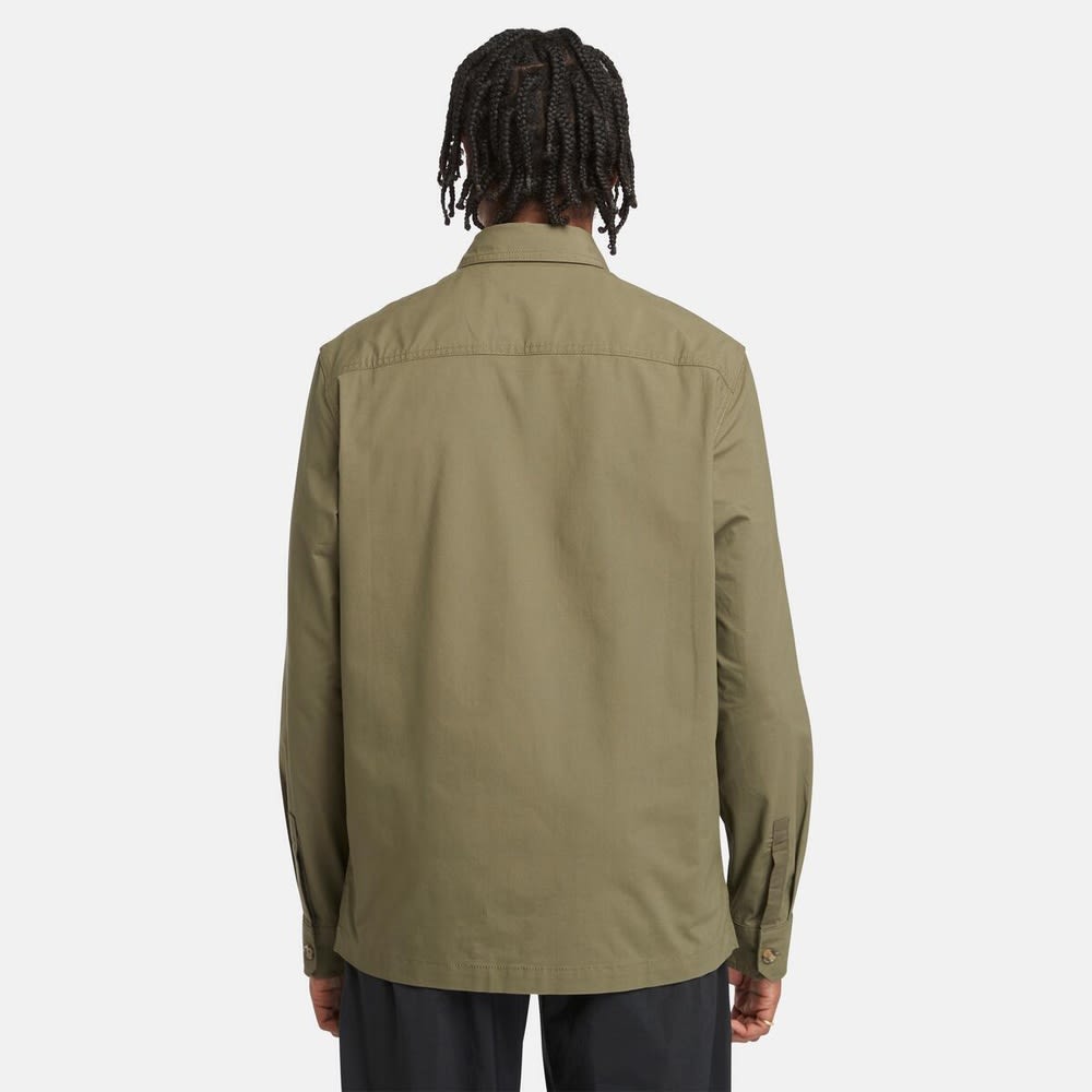 ユーティリティ ミックス メディア オーバーシャツ メンズ image number 3