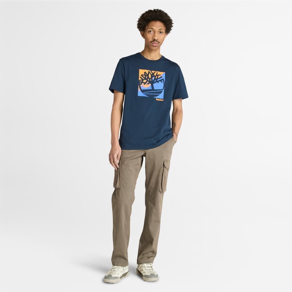 ツイル カーゴ パンツ メンズ image number 1