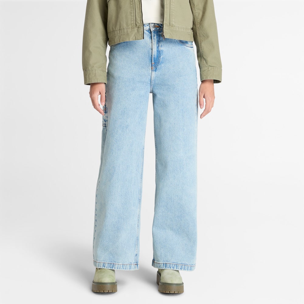 リフィプラ™ テクノロジー デニム カーペンター パンツ レディース