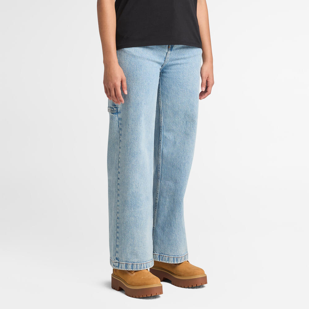 リフィプラ™ テクノロジー デニム カーペンター パンツ レディース