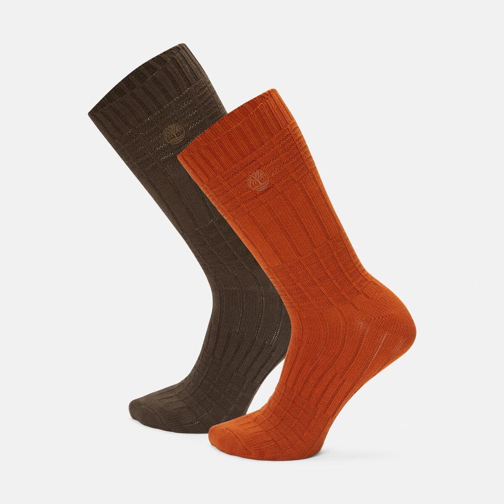 2パック テクスチャー ソックス メンズ ｜【Timberland公式通販