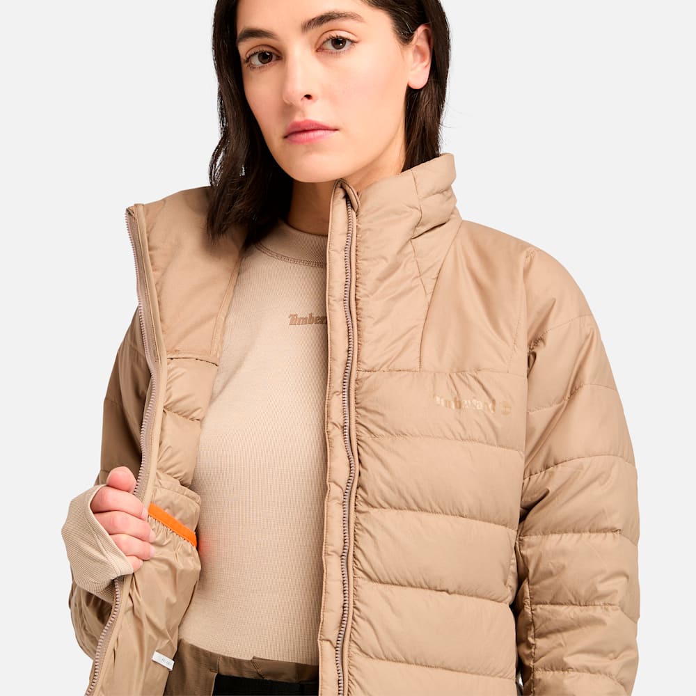 リサイクル ダウン ライトウェイト ジャケット レディース image number 4