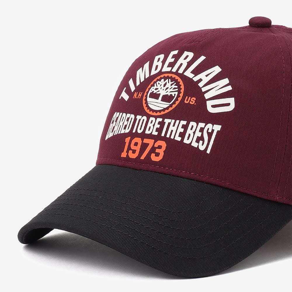 ボルド テキスト グラフィック ベースボール キャップ image number 3