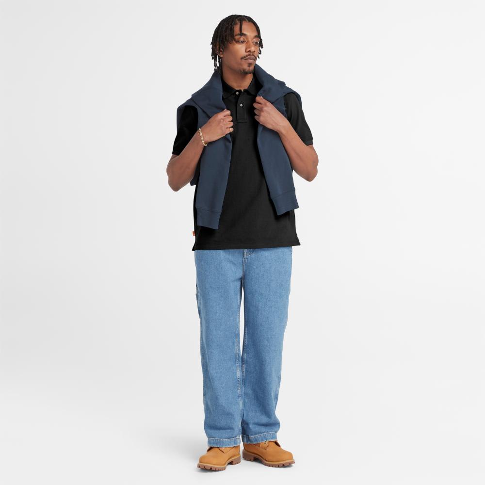 ティンバーランド&polo 半袖 ミラーズ リバー ピケ ポロシャツ メンズ ｜【Timberland公式通販