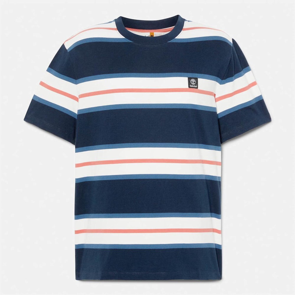 半袖 ストライプ Tシャツ メンズ image number 4