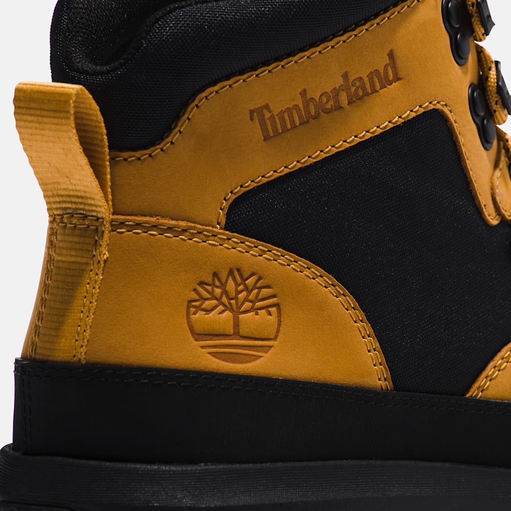 コンヴァージ レザー＆ファブリック ミッド メンズ image number 5