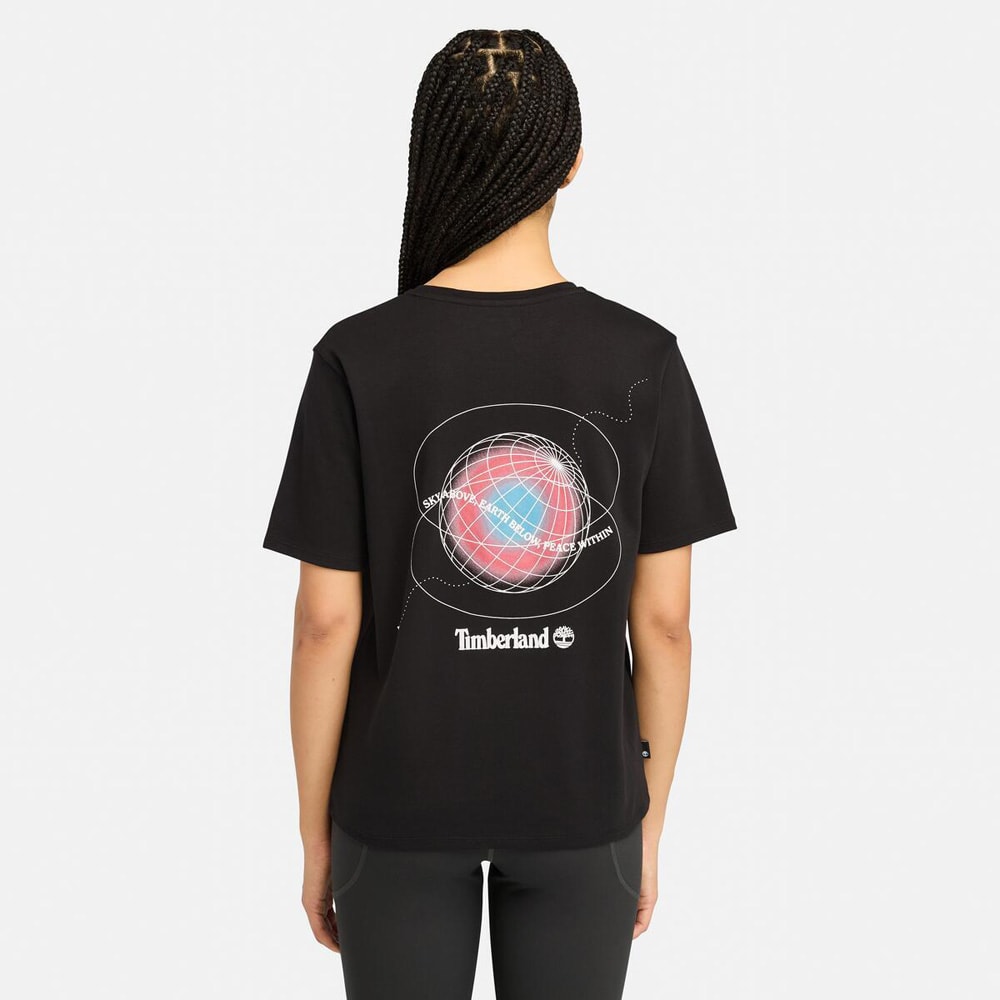 半袖 ティンバーフレッシュ&trade; グラフィック Tシャツ レディース image number 3