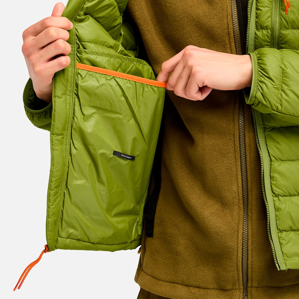 リサイクル ダウン ジャケット メンズ image number 4