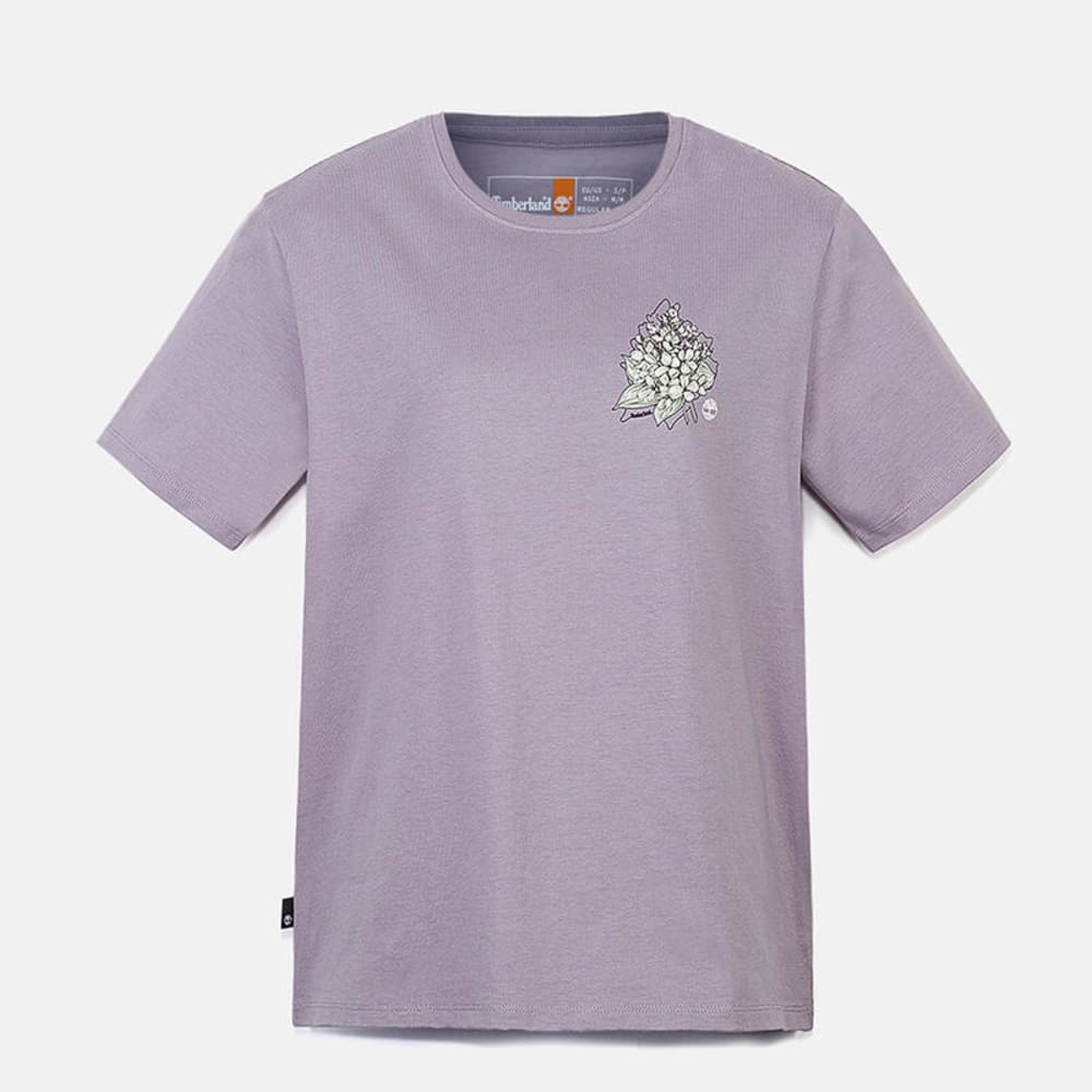 半袖 フロント&バック プリント グラフィック Tシャツ レディース image number 0