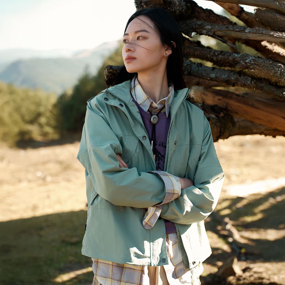 アーカイブ ウォータープルーフ シェル ジャケット レディース image number 1