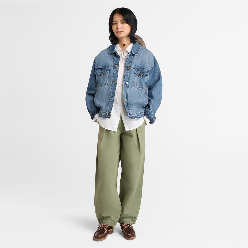 リネン 長袖 シャツ レディース image number 2