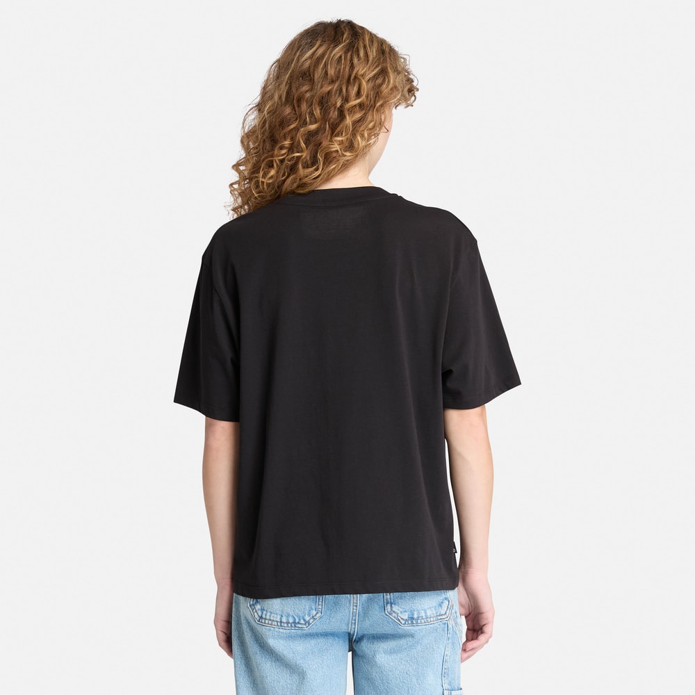 半袖 フロント グラフィック Tシャツ レディース image number 3