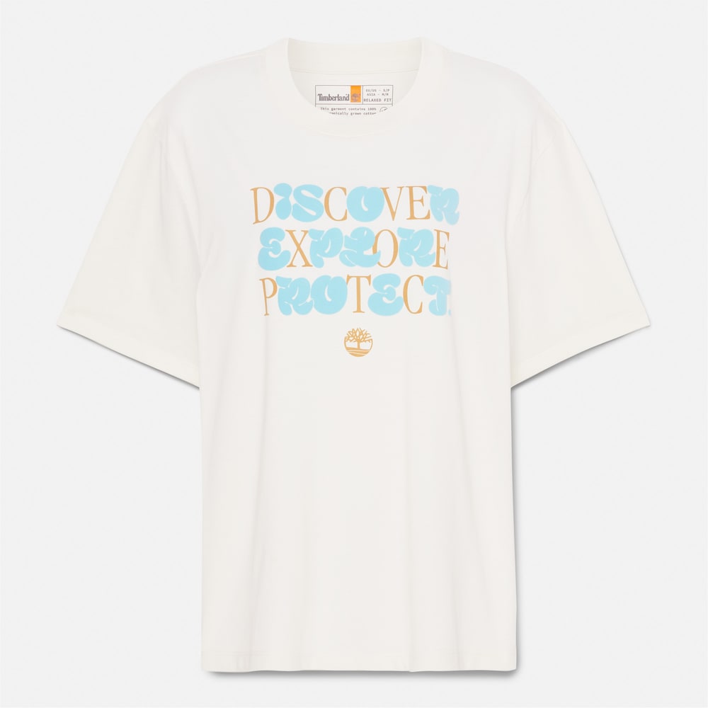 半袖 フロント グラフィック Tシャツ レディース image number 4