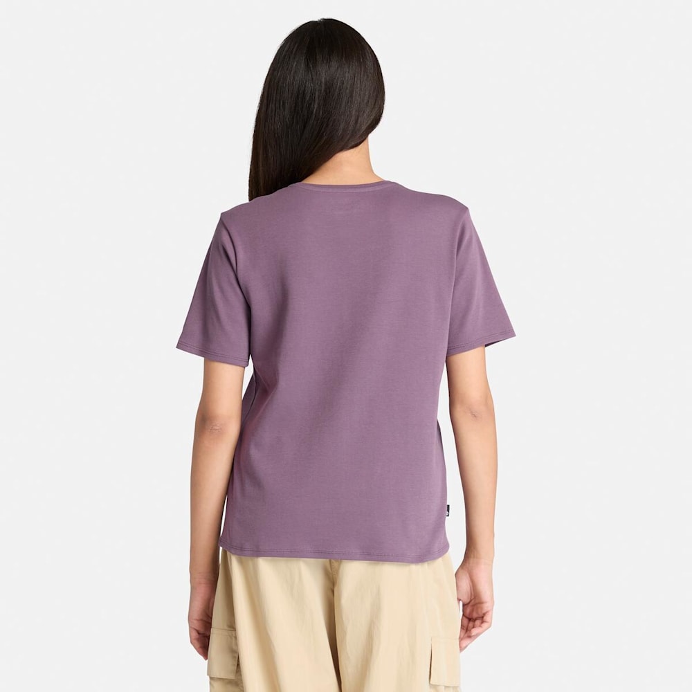 半袖 ティンバーフレッシュ&trade;　フロント グラフィック Tシャツ レディース image number 3