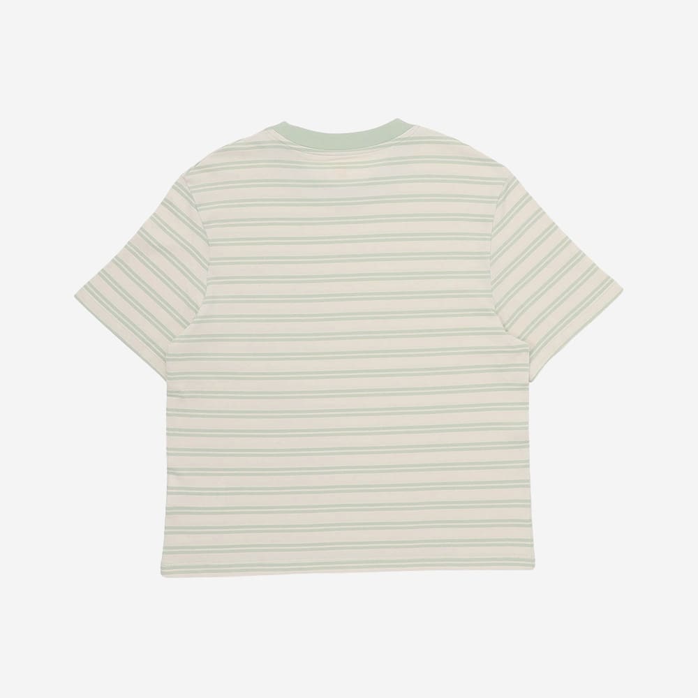 半袖 ストライプ Tシャツ レディース image number 1