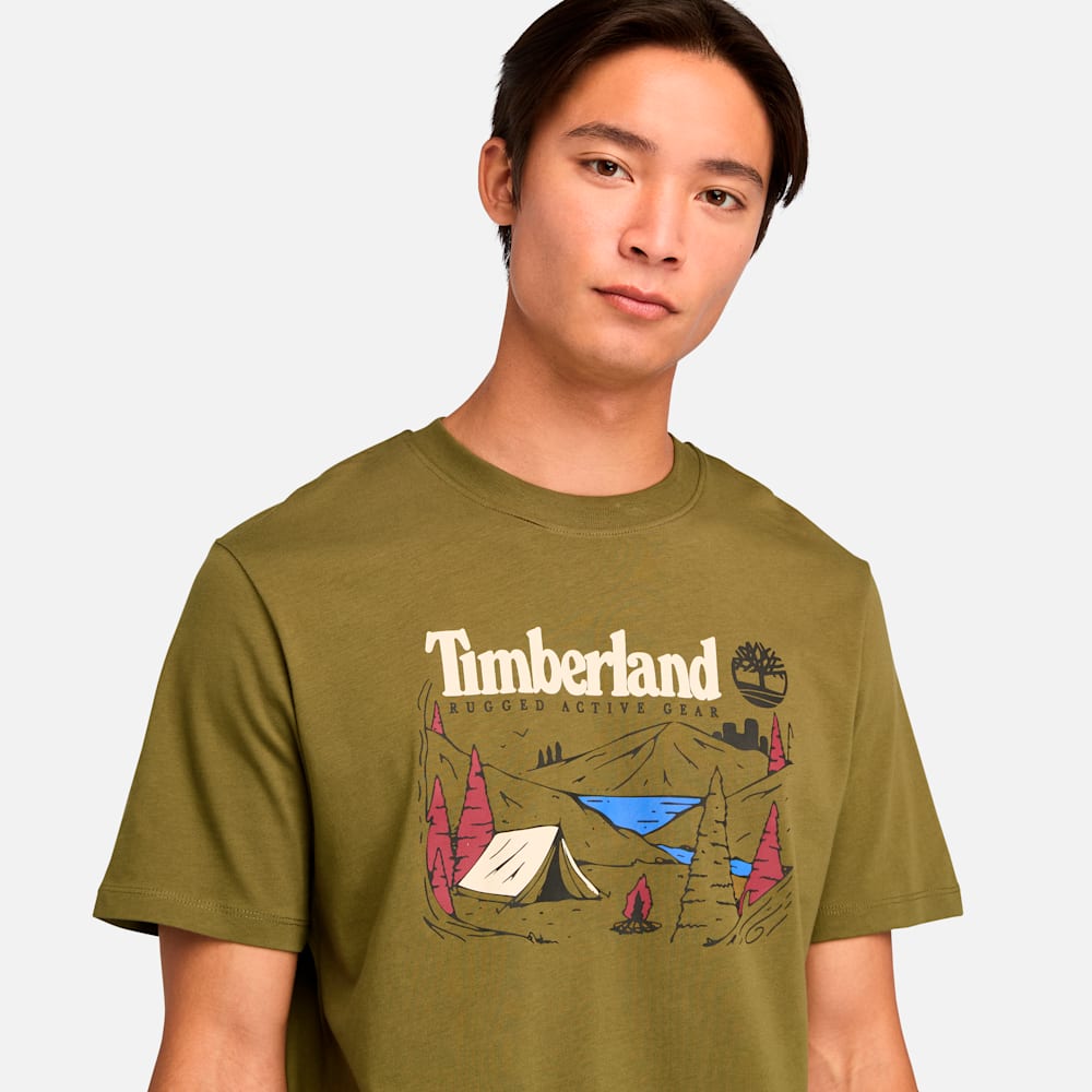 グラフィック 半袖 Tシャツ メンズ image number 4