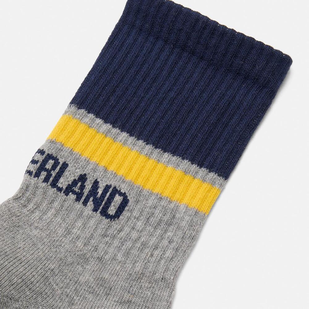 1パック バーシティ  ロー クルー ソックス メンズ image number 1