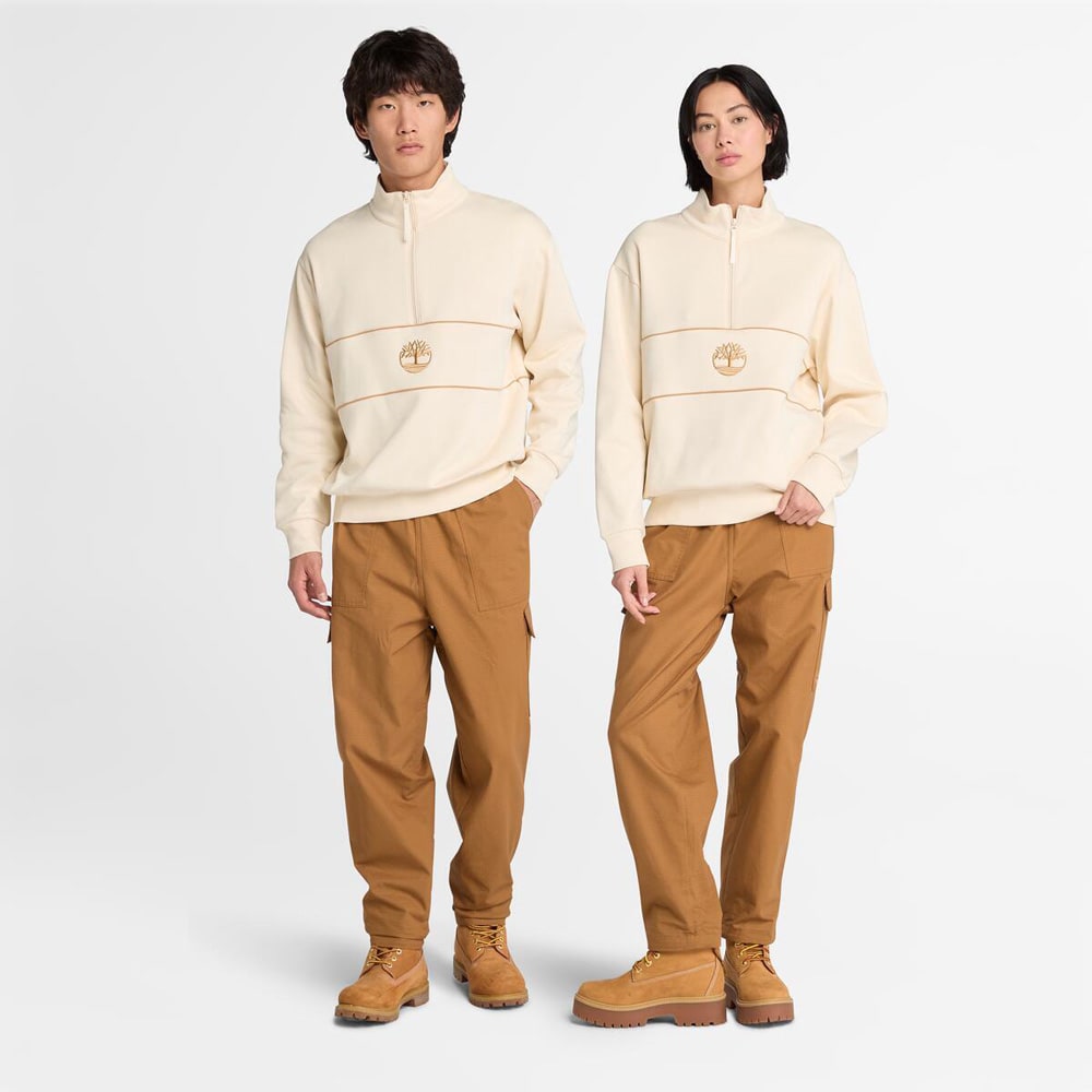 カットソー クォータージップ プルオーバー ユニセックス image number 1