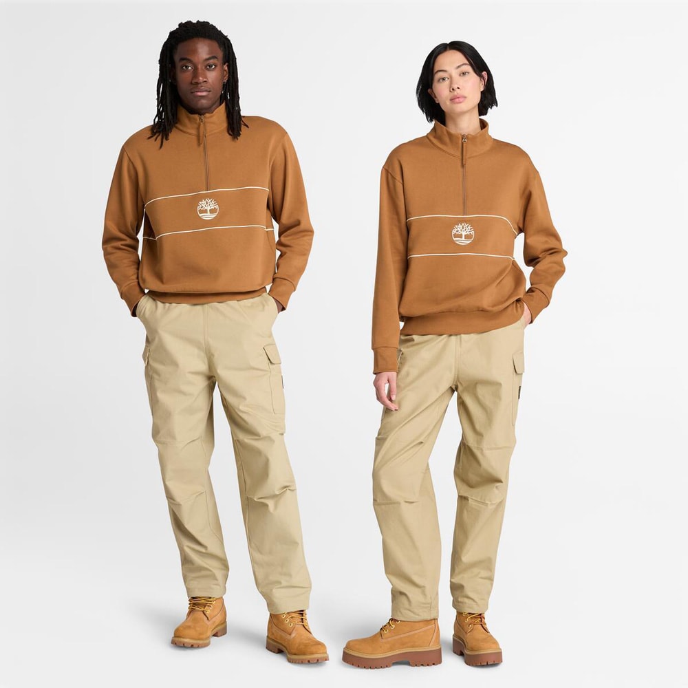 カットソー クォータージップ プルオーバー ユニセックス image number 1