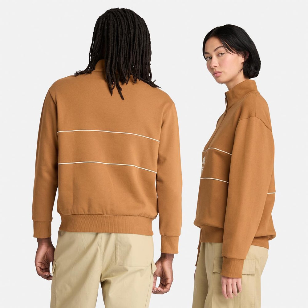 カットソー クォータージップ プルオーバー ユニセックス image number 2