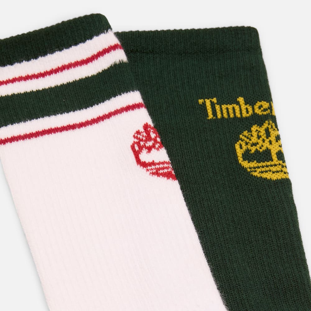 2パック レトロ ロゴ クルー ソックス ユニセックス image number 2