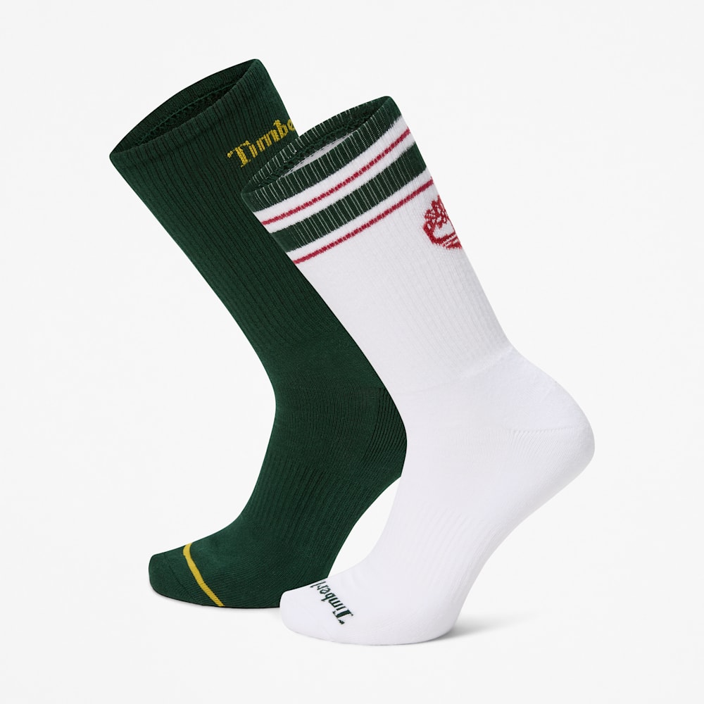 2パック レトロ ロゴ クルー ソックス ユニセックス image number 0