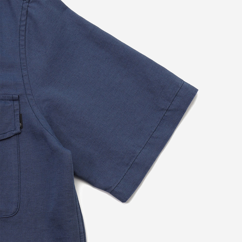 コットン リネン ユーティリティ オーバーシャツ メンズ image number 4