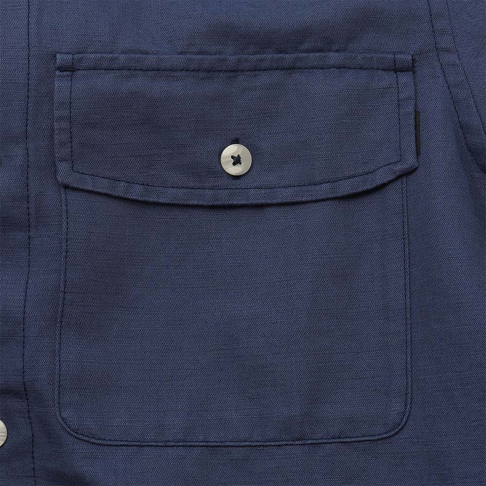 コットン リネン ユーティリティ オーバーシャツ メンズ image number 5