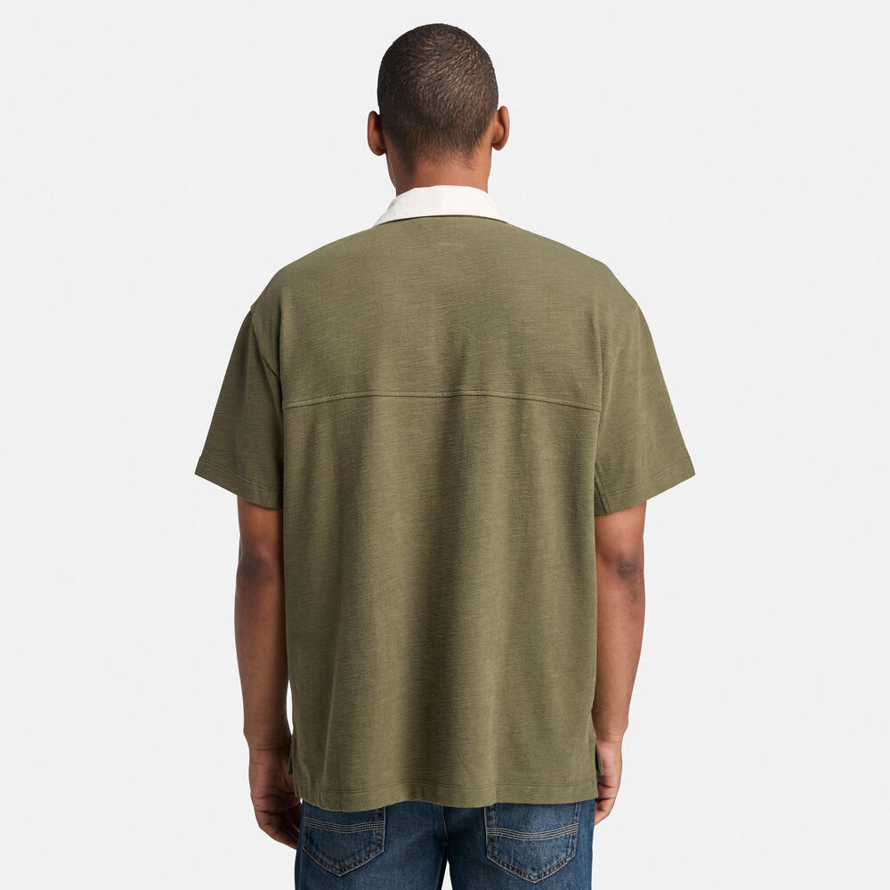 半袖 テクスチェード ポロシャツ メンズ ｜【Timberland公式通販