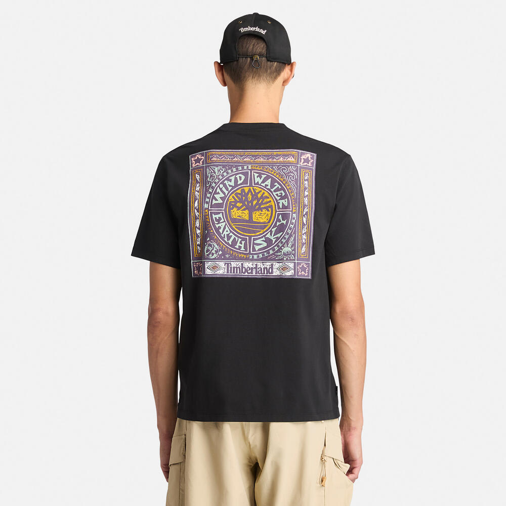 半袖 WWES バック グラフィック Tシャツ メンズ image number 3